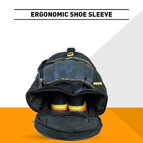 MuscleBlaze Hybrid Gym Bag Cum Backpack, Duffle Bag (Camo, 40L) | for Men and Women | Sports Bag - Image 5