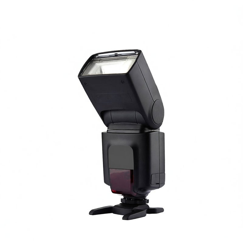 مشعل سقفي TT520 مع حذاء ساخن سقفي ومصباح سقفي كاميرا DSLR - مشعل كاميرا مع إشارة لاسلكية تردد 433 ميجاهرتز مدمجة، مناسب لكاميرات كانون، نيكون، بنتاكس، أوليمبوس ومشعل سقفي قياسي لكاميرات كانون الرقمية - Image 3