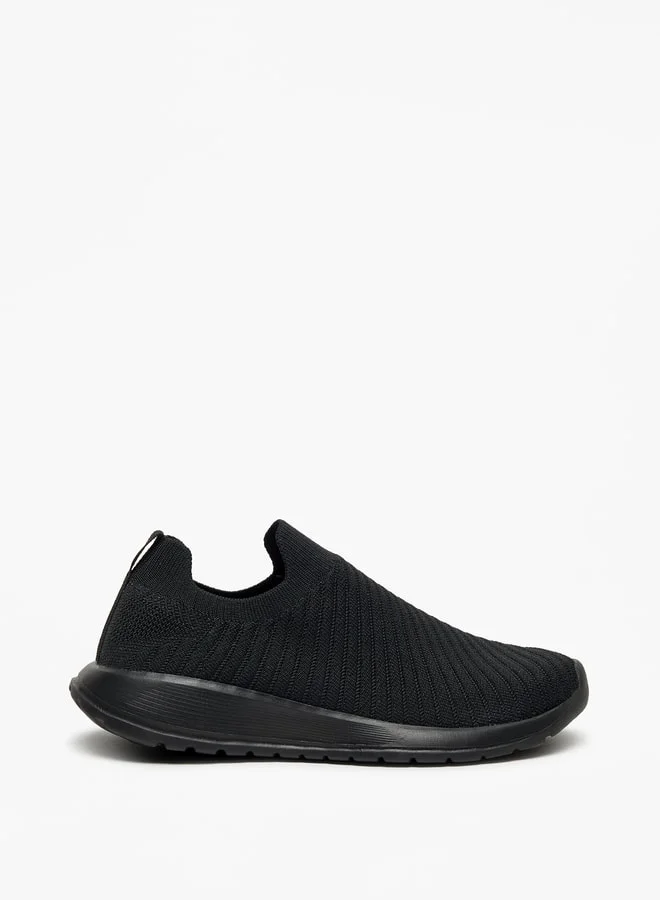 Oaklan by Shoexpress Textured Slip-On Walking Shoes