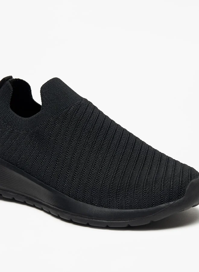 Oaklan by Shoexpress Textured Slip-On Walking Shoes