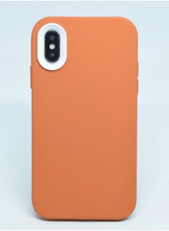 iPhone X Case Soft Flexible Silicone With inside Frame Camera Protected Back Cover