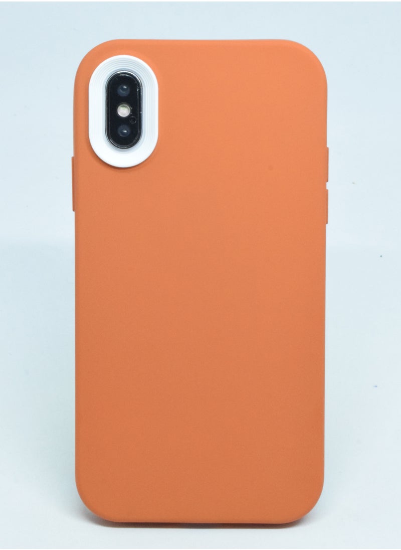 Houmt - iPhone X Case Soft Flexible Silicone With inside Frame Camera Protected Back Cover - Image 1