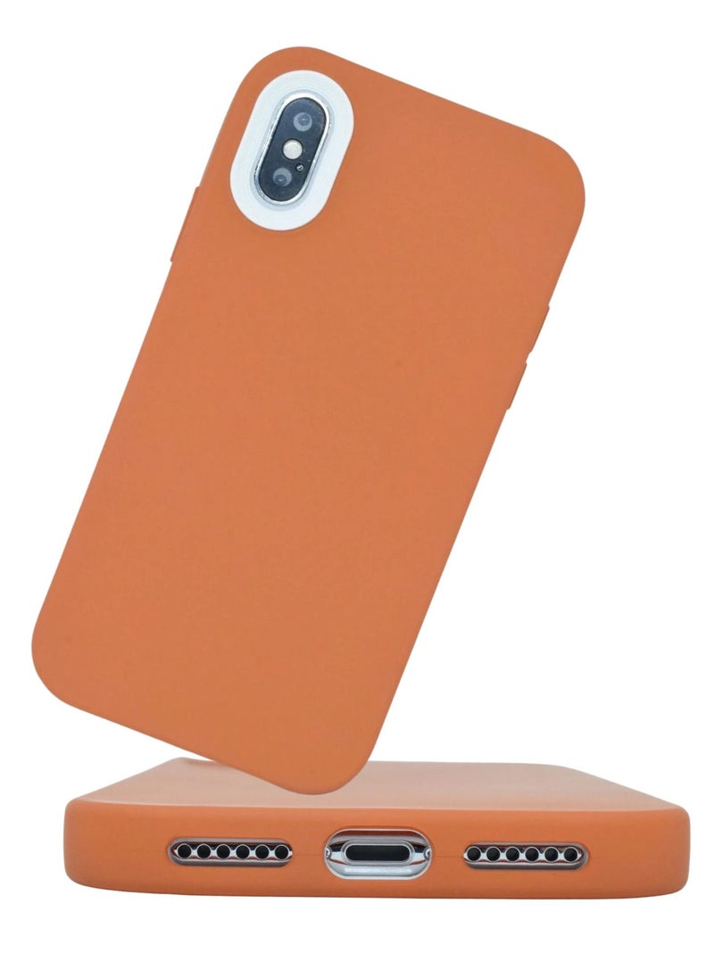 Houmt - iPhone X Case Soft Flexible Silicone With inside Frame Camera Protected Back Cover - Image 1
