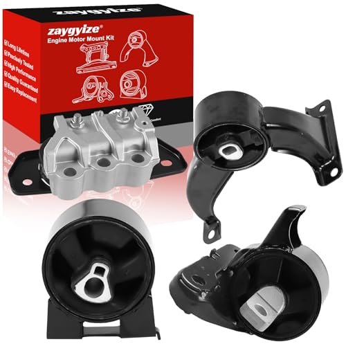 zaygyize 4Pcs Engine Motor Transmission Mount Kit Replacement for Chrysler Sebring 24L 27L 35L 20072010 for Dodge Avenger 27L 35L 2008 2009 2010 Replace A5465 A5469 A5420 A5443 - Image 1