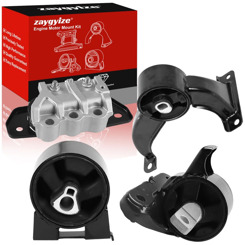 zaygyize 4Pcs Engine Motor Transmission Mount Kit Replacement for Chrysler Sebring 24L 27L 35L 20072010 for Dodge Avenger 27L 35L 2008 2009 2010 Replace A5465 A5469 A5420 A5443 - Image 3