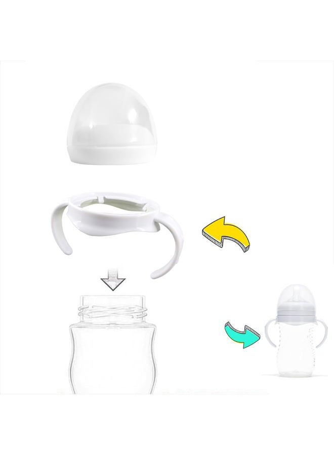 ROMIRUS Bottle Handles Compatible for Philips Avent Natural Response Baby Feeding Bottle (Set of 4) - Image 3