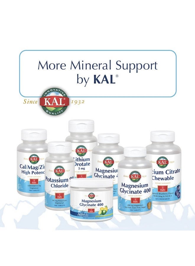 KAL 250 Mcg Molybdenum Chelated Tablets 100 Count - Image 5