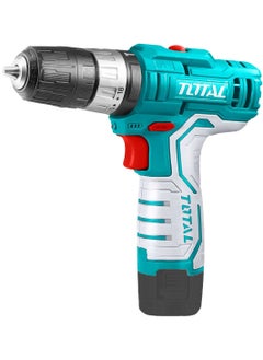 TOTAL Cordless Impact Drill 2 Lithium ion Battery 12V Drilling Machine Electric Drill 45+16 Screwdriver Bits Drill Bits - TOSLI23022 TOTAL  - Image 3