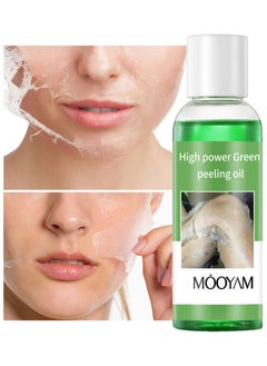Peeling Oil for Dark Skin,High Power Green Peeling Oil,Ultra Peeling Oil,Gentle Peeling Oil With Salicylic Acid,Exfoliating Oil for Hands and Feet Peeling,Solution Chemical Peeling for All Skin
