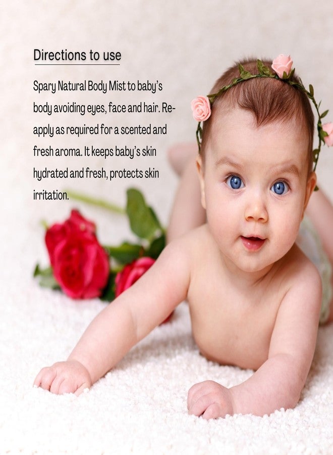 Sylvan Secrets Baby Natural Body Mist Rose | Hydrate And Scents Baby's Skin 100 ml - Image 5