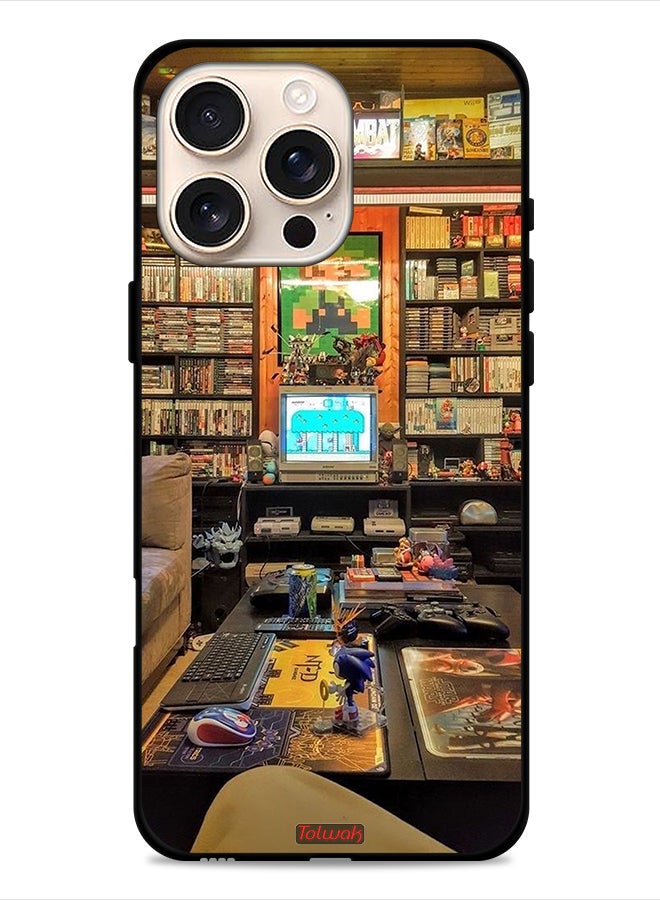 Tolwak Apple iPhone 16 Pro Protective Case Cover Gamer Zone - Image 1