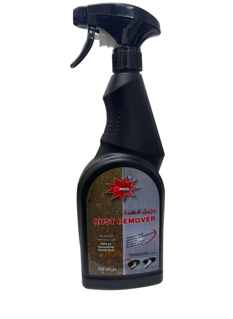 RACO RACO Aqua Rust Remover Spray for Iron and Steel Interior and Exterior 750ml  - Image 1