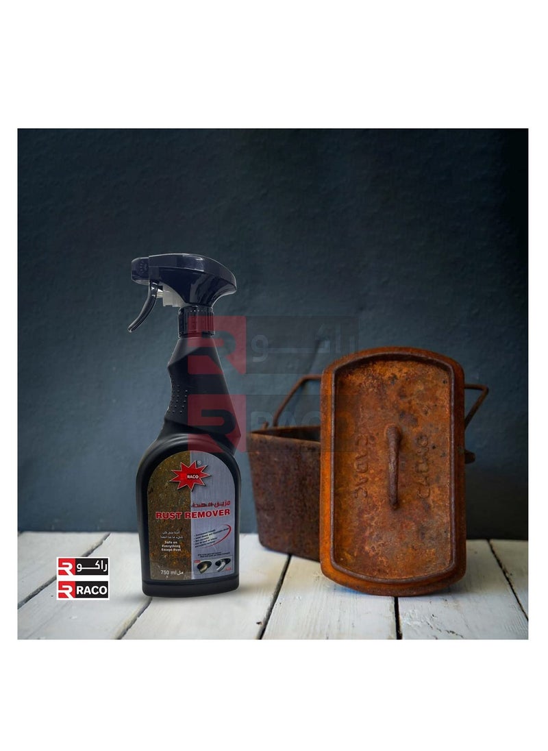 RACO RACO Aqua Rust Remover Spray for Iron and Steel Interior and Exterior 750ml  - Image 3