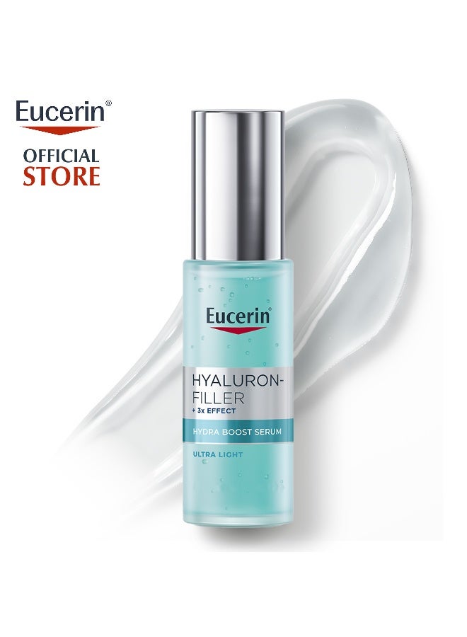 Eucerin Hyaluron Filler Anti-Aging Moisture Booster Face Gel Moisturizer With Hyaluronic Acid And Glycerin Hydration For All Skin Types Blue 30ml - Image 1