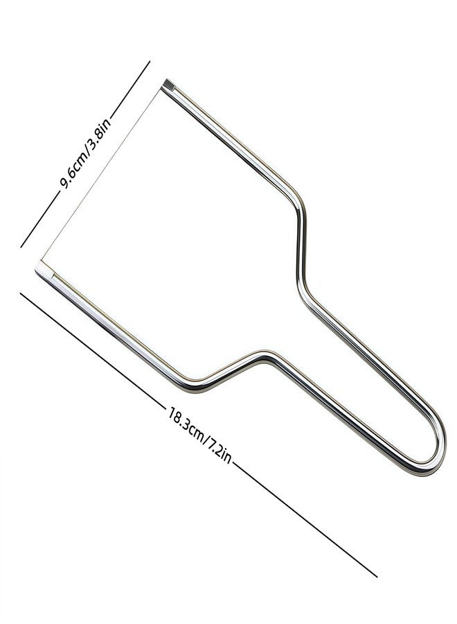 VOFO Heavy-Duty Cheese Slicer - Stainless Steel Wire Cutter for Butter, Tofu & Kitchen，Easy Clean - Image 2