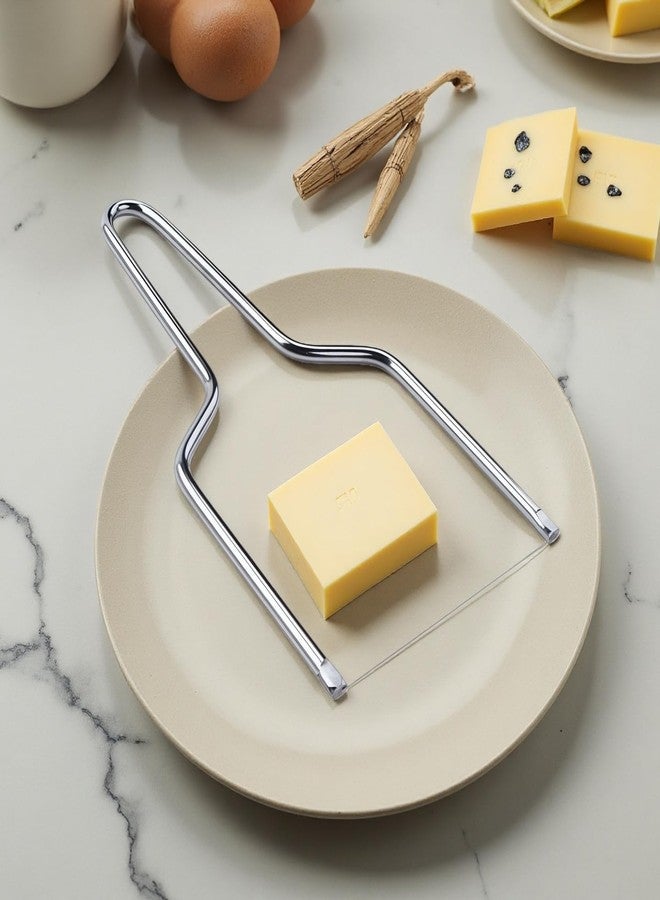 VOFO Heavy-Duty Cheese Slicer - Stainless Steel Wire Cutter for Butter, Tofu & Kitchen，Easy Clean - Image 5