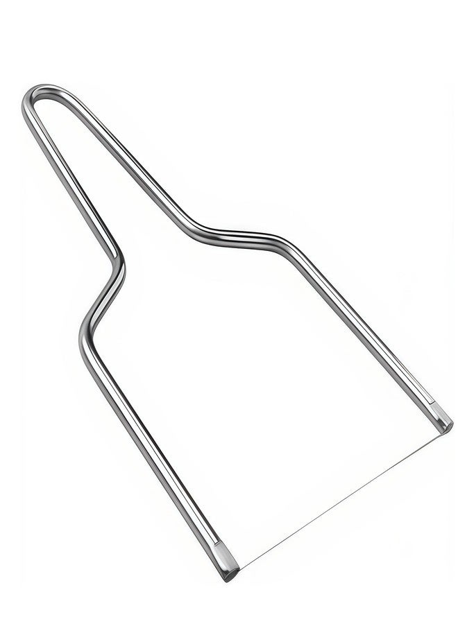 VOFO Heavy-Duty Cheese Slicer - Stainless Steel Wire Cutter for Butter, Tofu & Kitchen，Easy Clean - Image 1
