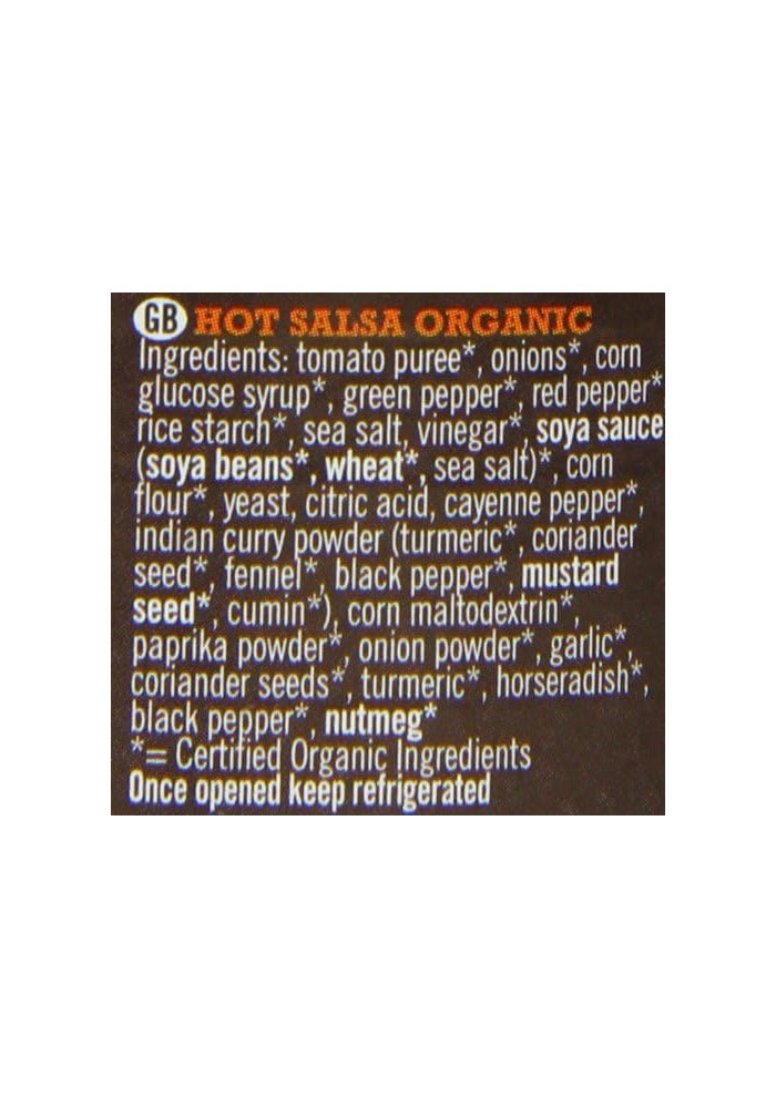 Biona Organic Hot Salsa Dip Sauce - 260g - Image 3