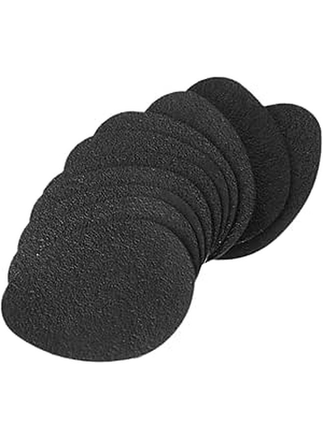 Black Women Slip Insoles Heel Protectors Soft Sole Non Slip Foot Cushion Shoe Pads - Image 1