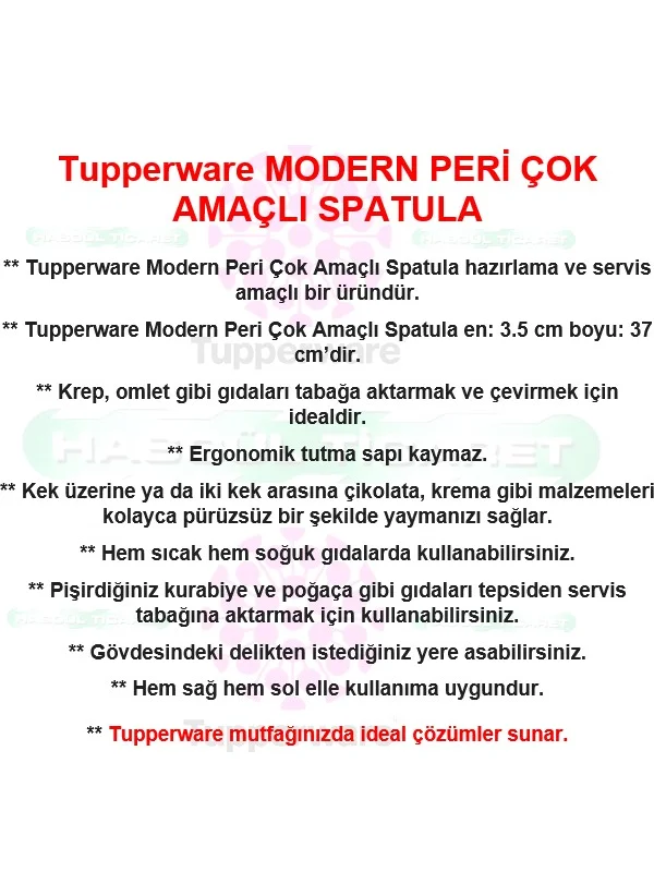 Tupperware Modern Fairy Multi-Purpose Spatula Hsgl