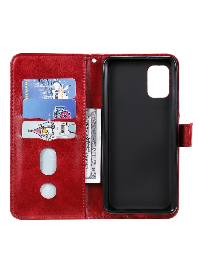 اس-توب جراب لهاتف Samsung Galaxy A71 5G جراب جلدي أنيق من جلد العجل بسحاب مع حامل وفتحات للبطاقات ومحفظة - Image 5