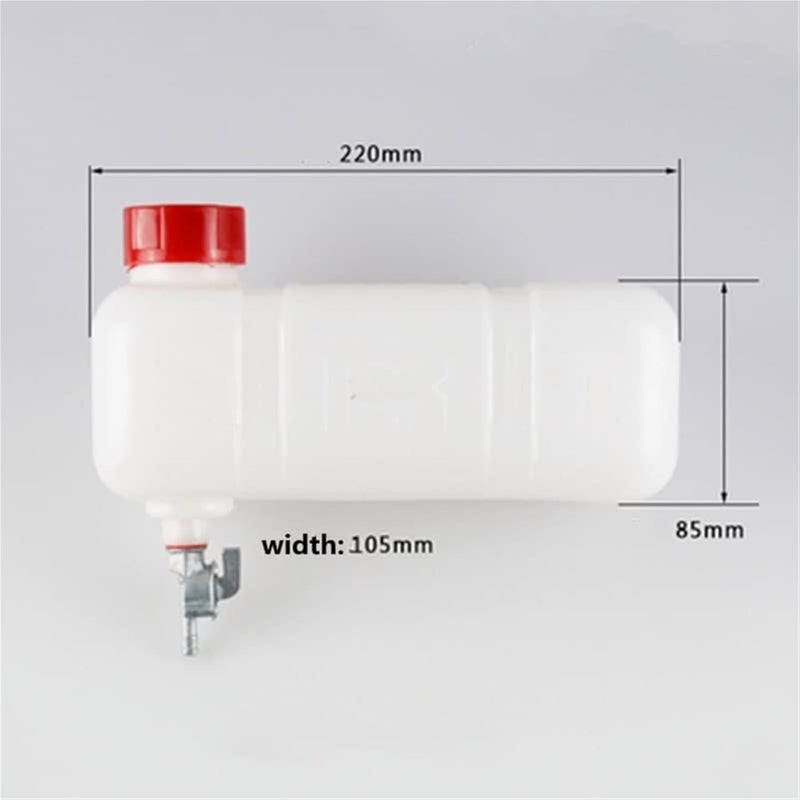 Yurefax 1.5L Fuel Tank Assembly for 2 Stroke Petrol Engines - Image 4