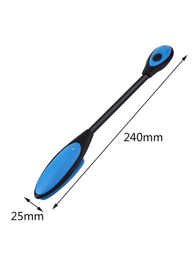 NIBEMINENT LED Flexible Book Reading Light Black/Blue 24x2.5centimeter  - Image 2