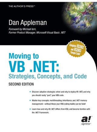 Moving to VB .NET: Strategies, Concepts, and Code - pzsku/ZAF599D94822AD12E43FDZ/45/1747743120/e9df18a2-b790-4220-a402-7d738c84a526