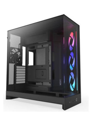 H9 Flow RGB, Dual-Chamber ATX Mid-Tower Case High-Airflow Design with Panoramic Tempered Glass, Supports Dual 360mm Radiators, Up to 10 Fans, Up To E-ATX Compatibility, Black | CM-H92FB-R1 - pzsku/ZAF59ABA352EDFB034C7BZ/45/1748713646/7b44c31f-952d-4645-a98b-cb0f1d83ea87