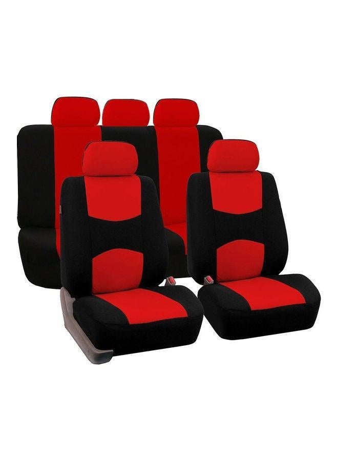 Generic 9 Piece Cotton Cloth Front Seat Cover