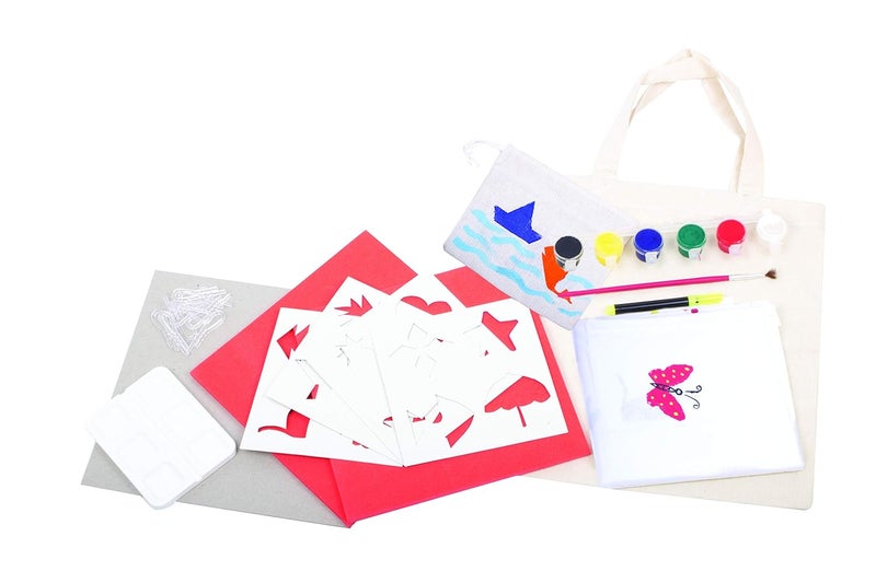 Funskool Handycrafts - DIY Stamping Kit, Block Printing Kit, 5 Years +, Fabric Stamping Kit - Multicolor - Image 5