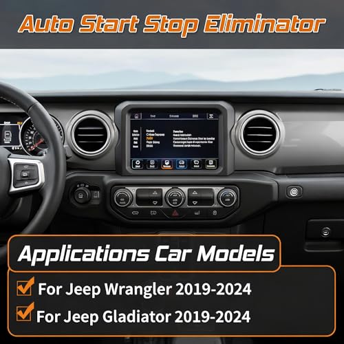Citreal Auto Start Stop Eliminator Compatible with Jeep Wrangler & Gladiator 2019 2020 2021 2022 2023 2024 Autostop Engine Automatic A-Off Start Stop Function Plug & Play Car Accessories - Image 2