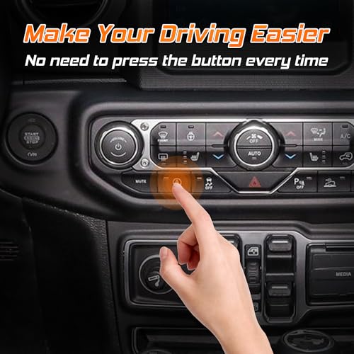 Citreal Auto Start Stop Eliminator Compatible with Jeep Wrangler & Gladiator 2019 2020 2021 2022 2023 2024 Autostop Engine Automatic A-Off Start Stop Function Plug & Play Car Accessories - Image 4