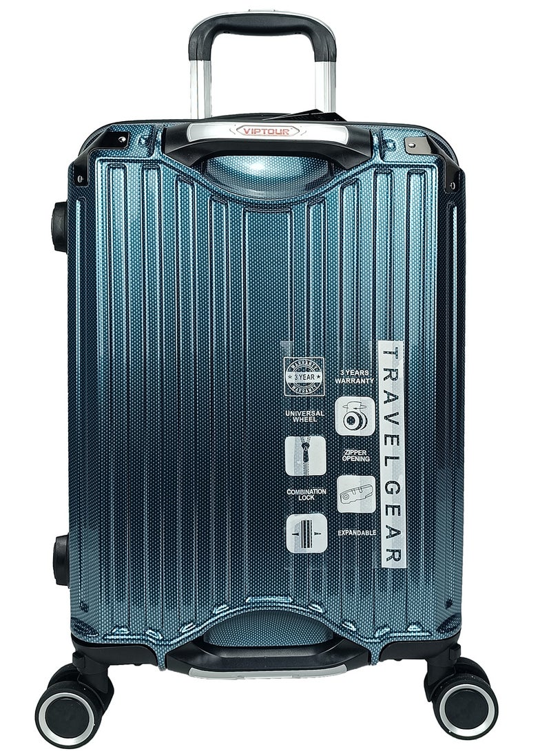 VIPTOUR Trolley Luggage Set of 3 PCS TPC Hard Side Spinner Wheels with TSA Lock With Cup Holder - Image 2