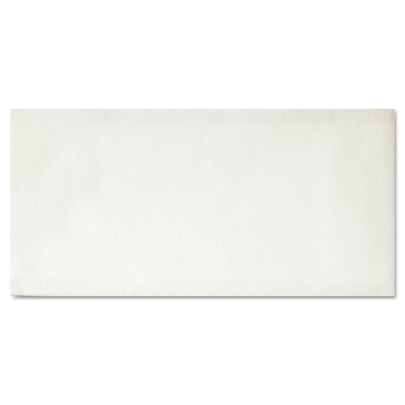 Hoffmaster 856499 Linen-Like Disposable Guest Towel, 1/6 Fold, Unfolded size 12" Width x 17" Length, Folded size 4.5" X 8.5" , White (5 Packs of 100) - Image 3