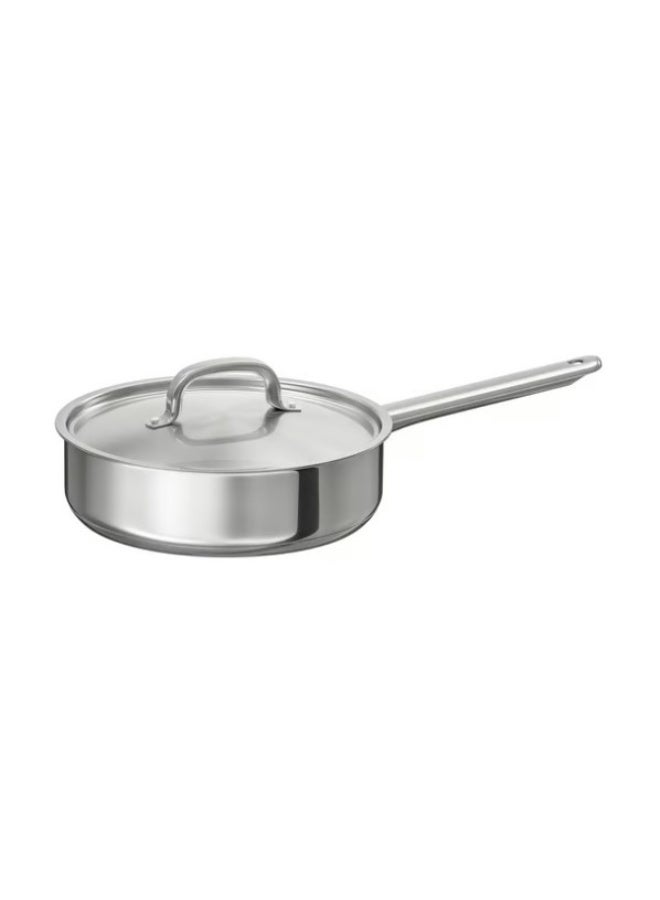 Sauté pan, stainless steel, 24 cm - Image 1