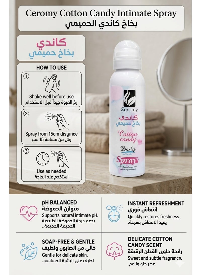 Candy Intimate Daily Spray - Soap-Free Deodorizing Mist for Instant Refreshment - Image 2