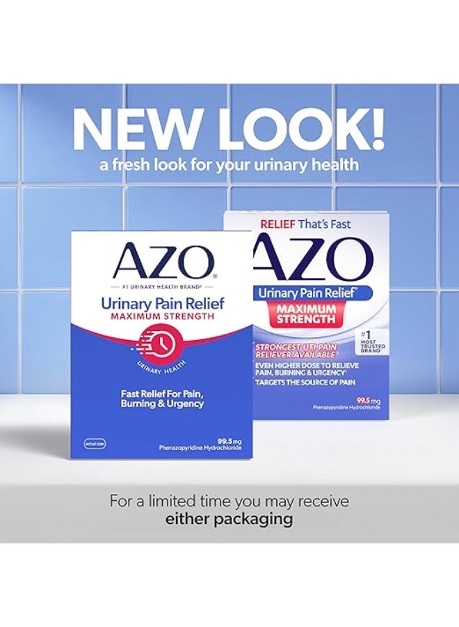 AZO Urinary Pain Relief Maximum Strength - 24 Tablets - Image 2