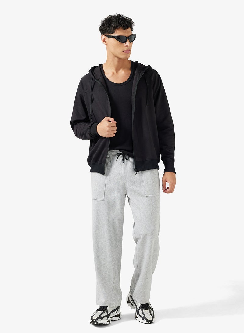 سفنتي فايف بيسيكس بنطلون رياضي واسع بجيوب مفتوحة وحبل سحب - Image 2