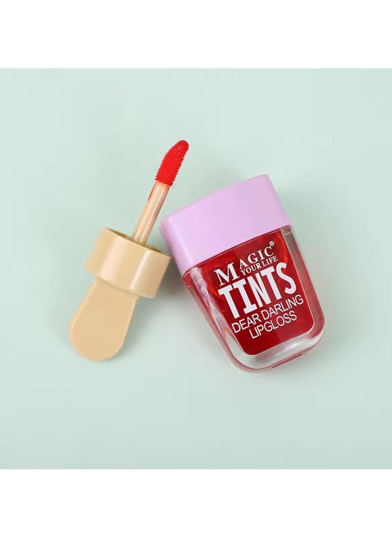 Magic Organic Magic Lip Gloss for Long-lasting Ice Cream-Inspired Lips Assorted Pack of 5  - Image 3