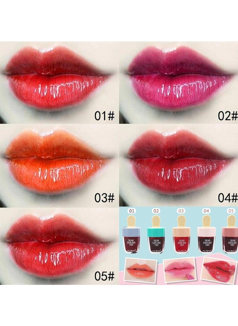 Magic Organic Magic Lip Gloss for Long-lasting Ice Cream-Inspired Lips Assorted Pack of 5  - Image 5