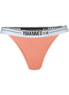 Yohannes Club Yohannesclub, Women, Underwear Set, (Triangle Bra-Brazilian), Salmon  - Image 5