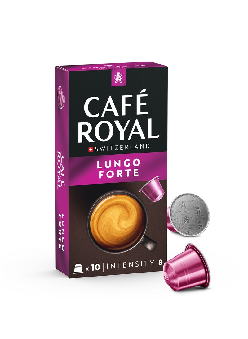 Cafe Royal كافيه رويال لونغو فورت 10 كبسولات - Image 1
