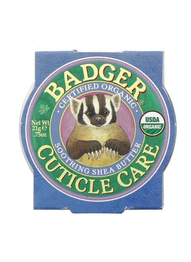 Badger Company - Organic Cuticle Care Soothing Shea Butter .75 oz 21 g - Image 1