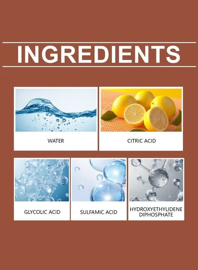 Hikmarion Iron Remover Spray Car Wheel Iron Fallout Remover Brake Dust Rust Cleaner Color Changing Formula 120ml - Image 4
