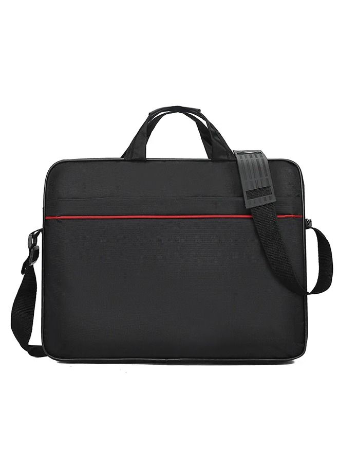 Taimi Laptop Bag with Multi Compartment 15.6" Travel Briefcase with Organizer Expandable Large Hybrid Shoulder Bag Water Resistant Dustproof Business Messenger Briefcase Black  - Image 2