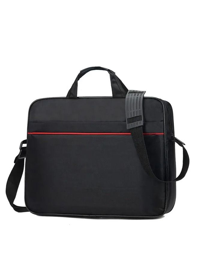 Taimi Laptop Bag with Multi Compartment 15.6" Travel Briefcase with Organizer Expandable Large Hybrid Shoulder Bag Water Resistant Dustproof Business Messenger Briefcase Black  - Image 1