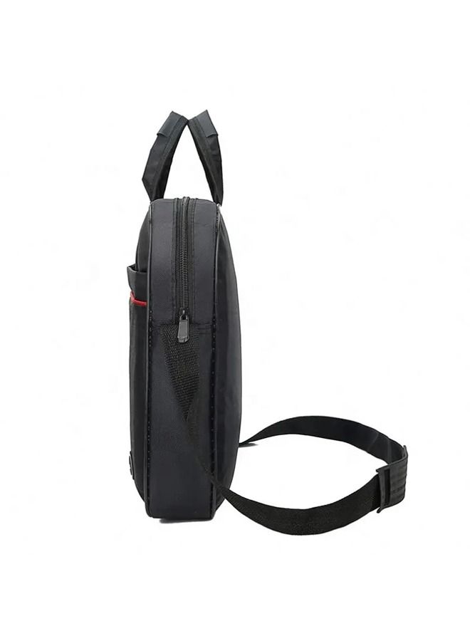 Taimi Laptop Bag with Multi Compartment 15.6" Travel Briefcase with Organizer Expandable Large Hybrid Shoulder Bag Water Resistant Dustproof Business Messenger Briefcase Black  - Image 3