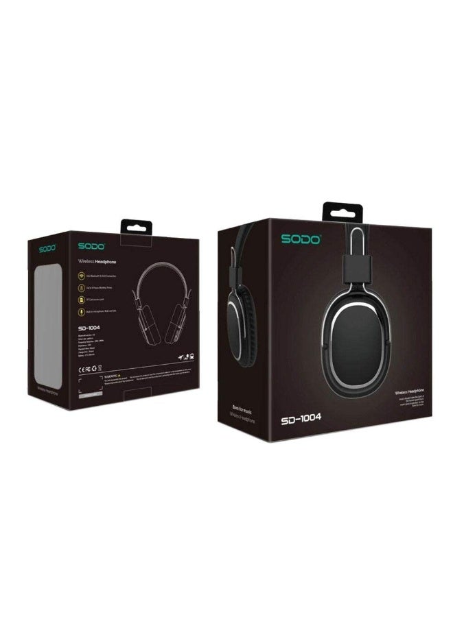 سودو سماعة رأس لاسلكية ووك اند توك بتصميم يغطي الأذن مع ميكروفون فضي - Image 5