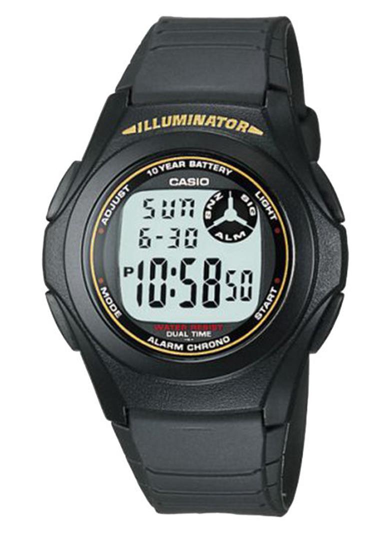 كاسيو ساعة كوارتز رقمية F-200W-9ADF - Image 1